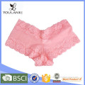 china factory pretty flexible fit quick dry sexy lace transparent panty